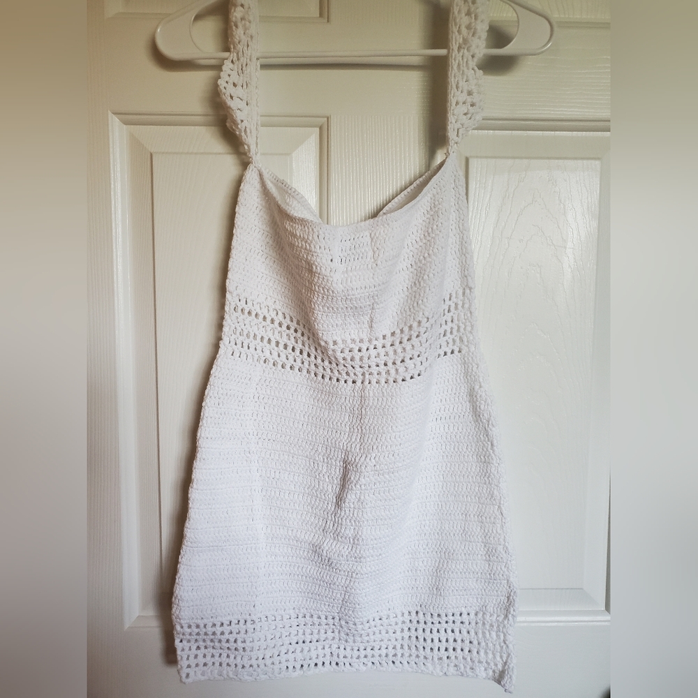 White Crochet top - Picture 3 of 5